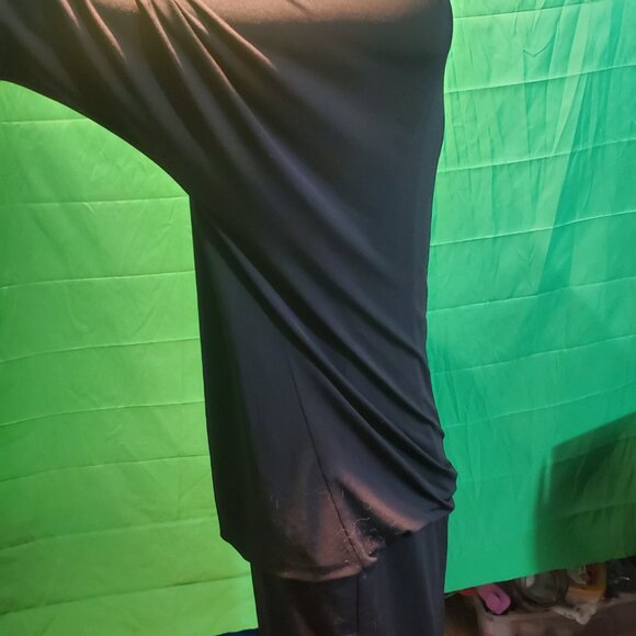 Marie Claire tunics baggy woman Large black long sleeves - Picture 8 of 14